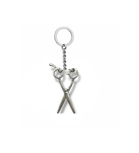 Büyük Makas Figürlü Anahtarlık – Zamak Metal Unisex Aksesuar