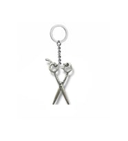 Büyük Makas Figürlü Anahtarlık – Zamak Metal Unisex Aksesuar