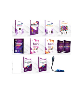 Karekök Yayınları 8 Sınıf Güç. Ve Kazandıran Sayısal Set Konu + Soru + Sayısal Deneme + Kitap Okuma Işığı Hediye (Çok Renkli)