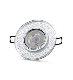 Noas Adonis Kristal Cam LED Spot 3W Ilık Beyaz YL65-1787