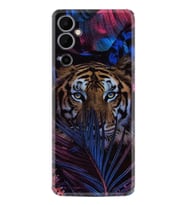 Tecno Pova Neo 2 Kılıf Resimli Desenli Baskılı Silikon Flowers Tiger 1319