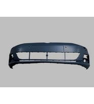 2013-2017 Volkswagen Golf 7 Ön Tampon Siyah (Sis-Panjur-Sensör-Far Yıkama Delikli) (Sımyı) (Adet) (O