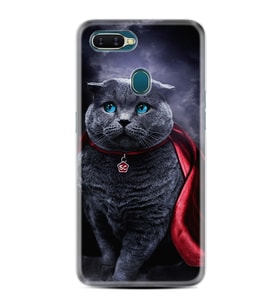 Oppo A5S A15 A16 A54 A55 A73 A74 Kılıf Desemli Silikon Super Cat 1666