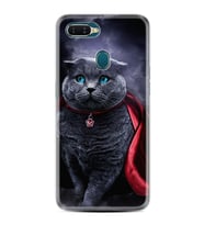 Oppo A5S A15 A16 A54 A55 A73 A74 Kılıf Desemli Silikon Super Cat 1666