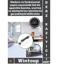 #Derz 3'lü Profesyonel Şık Banyo Mutfak Köşe Sıyırıcı Aparat Fayans Derz Silikon Kazıyıcı Uygulayıcı