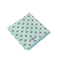 Emilya Rayon Desenli Eşarp 90x90 cm (Turkuaz)