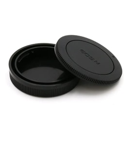 Mettzchrom Canon EOS M mount uyumlu Body Ve Lens Arka Kapağı