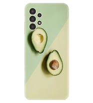 Samsung Galaxy M14 Kılıf Resimli Desenli Baskılı Silikon Avokadolar 1364