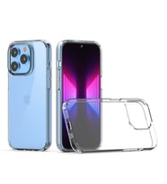 Apple iPhone 14 Pro Kılıf Full Şeffaf Sararmaz Kapak (Renksiz)