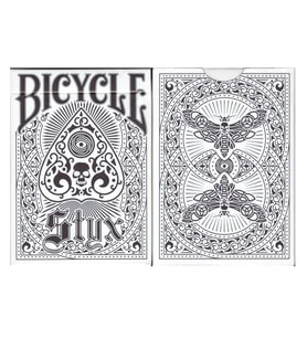 Bicycle Styx White Oyun Kağıdı Kartı iskambil Kartları Destesi (Karışık)