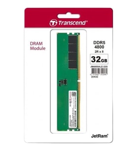TRANSCEND 32GB DDR5 4800MHZ PC RAM VALUE JM4800ALE-32G