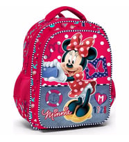 Minnie Mouse Selfice - Kırmızı Kız Çocuk İlkokul Çantası - 73170