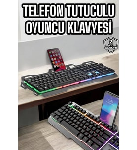 Oyuncu Klavyesi Q Klavye RGB Işıklı