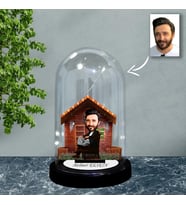 KİŞİYE ÖZEL ERKEK TASARIMLI IŞIKLI KARİKATÜR FANUS BİBLO FN89
