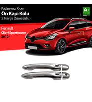 Renault Clio Uyumlu 4 Sport Tourer Krom Kapı Kolu 2 Kapı Sensörlü 2012 Üzeri