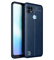 Newface Realme C25 Kılıf Auto Focus Kapak - Lacivert