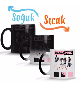 Blackpink Sihirli Kupa Bardak Porselen