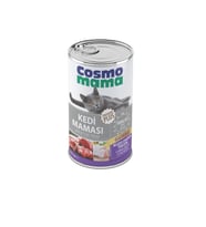 COSMO MAMA YETİŞKİN GURME ETLI KEDI KONSERVE MAMASI 24 ADET X 415 GR