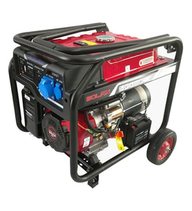 Solax YM11000LQE 8.5kW 486cc 100kg Tekerli Marşlı Monofaze Benzinli Jeneratör