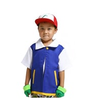 ASH UNISEX POKEMON ÇOCUK KOSTÜMÜ