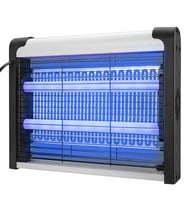 Asonic Siyah 4 Watt 2000 Volt İki Ledli Sinek Öldürücü AS-A28 Sivri Sinek Cız Mor Işık
