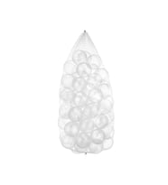 Wellgro Bubble Pops 50' li Top Havuzu Topları - Şeffaf