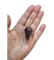 Lal, Garnet Taşlı Orgonit Pandül Sarkaç 440-5