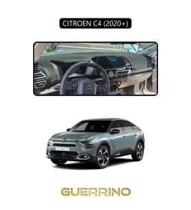 CITROEN C4 2020+TORPİDO KORUMA HALISI SİYAH KENAR
