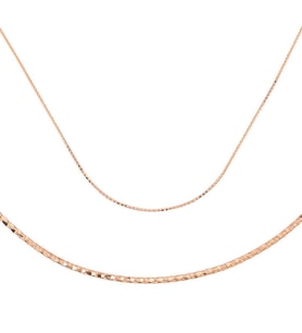 Gümüş Omega Choker Zincir