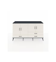 Hyperion Konsol 5 Raflı 3 Çekmeceli 4 Kapaklı 176x44x99 Antrasit-Aytaşı