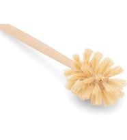 Tilki 48742 8.5"Doğal At Eşarka Şişe Fırçası, Ahşap