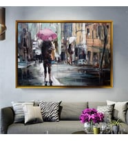 Altın Çerçeveli dekoratif tablo a216 (Gold)