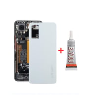 Xiaomi Redmi Note 12 Pro 4G Arka Kapak - Arka Pil Batarya Kapağı + B7000 Yapıştırcı - 2209116AG 2209116AG Uyumlu (Beyaz)