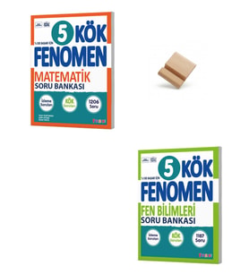 Fenomen 5. Sınıf Maarif Kök Matematik ve Fen Bilimleri Soru Bankası + Telefon Standı