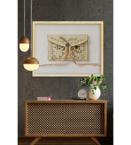 Ahşap Çerçeveli Poster Çerçeve Tekli Tablo Modern Çerçeve Dekorasyon Ev Dekoru (Natural)