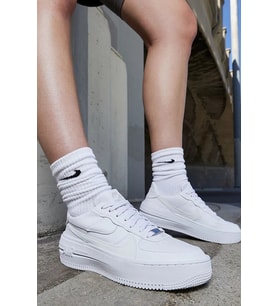 Nike Air Force 1 PLT AF ORM Beyaz Kadın Spor Ayakkabı