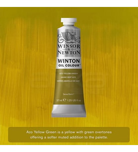 Winsor & Newton Winton Yağlı Boya 37ml 280 Azo Yellow Green