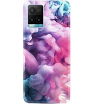 Vivo Y11S Y21S Y20 Y20S Y70 Kılıf Desemli Silikon Pink Cloud 1305