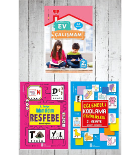2.Sınıf Ev Çalışmalarım+Kodlama+Resfebe (Karışık)