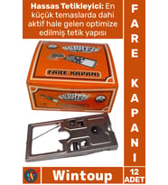 #Kapan Paslanmaz Çelik Dayanıklı Güçlü Mekanizma Hassas Yakalama Yaylı Metal Fare Kapanı 12 Adet