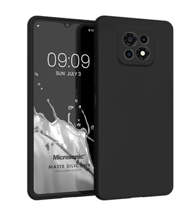 Microsonic Matte Silicone Casper Via M30 Kılıf Siyah