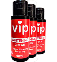 Vıp Renk Ton Whiteningdegistırme Kremi 3 Adet 60 Ml Kadın Vajinakremi
