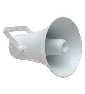 Plastik Horn Hoparlör Yuvarlak - İçi Boş Plastik Kazan