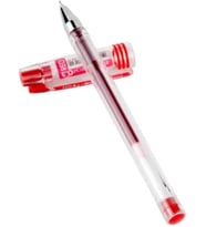 Finetech Jel İğne Uçlu Kalem 0.3 mm, Kırmızı