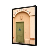 Ahşap Oyma Kapı Çerçeveli Mdf Tablo
