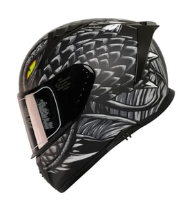 Motosiklet Kaskı Ece 22.R06 Sertifikalı Double Vizör Full Face Kask Draglax Grey