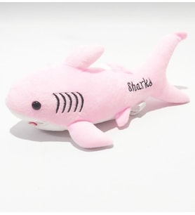 Baby Shark Şarkı Söyleyen Köpekbalığı 30 cm (Pembe)