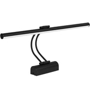 Led Aplik Elektrikli 3200K Gün Işığı 50 cm Banyo Tablo ve Çalışma Masası Duvar Aydınlatma Modern Tasarımlı Enerji Tasarruflu Led Lamba Siyah