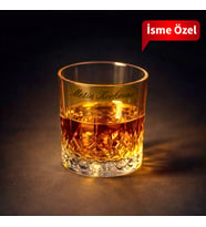 Kişiye Özel Kristal Viski Bardağı – Tekli Premium Viski Kadehi