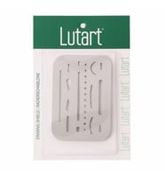 Lutart Silgi Şablonu Metal 